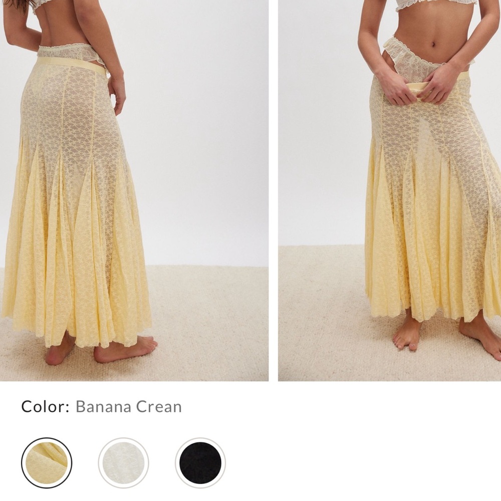 Free People Intimately Kiss Kiss Half slip SOLD OUT COLOR ONLINE (poppy red)